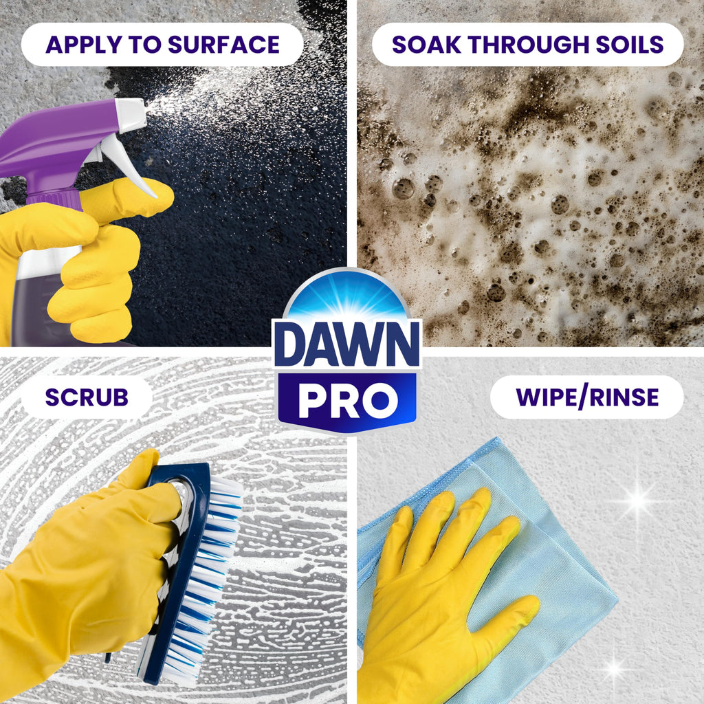 Dawn PRO Industrial Surface Degreaser, Bulk Grease Cleaner (32 oz, 6 pack)