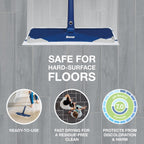 Bona® Disposable Wet Cleaning Pads for Hard-Surface Floors, Lemon Mint Scent 12 Count (Pack of 2)