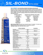 Silicone RTV 4500 Food Contact Safe High Strength Silicone Sealant, Clear (2.8 FL. Ounce)
