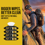 Booty Wipes - Flushable Wipes for Men - Aloe Vera and Vitamin E - Non-Woven - 640 Count Pack of 8-5.9 x 7.5 Inch - Alcohol Free - Fragrance Free - pH Balanced - Durable and Gentle Toilet Wipes
