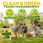 BEEST Dumpster Defender - 1.5lbs Outdoor Trash Can Deodorizer & Liquid Waste Absorber (Made in USA) Biodegradable Trash Can Odor Eliminator - Powerful Garbage Deodorizer for Always-Fresh Bins - 7 Cups