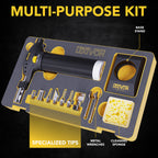 LEXIVON Butane Torch Multi-Function Kit | Premium Self-Igniting Soldering Station with Adjustable Flame | Pro Grade 125-Watt Equivalent (LX-771)