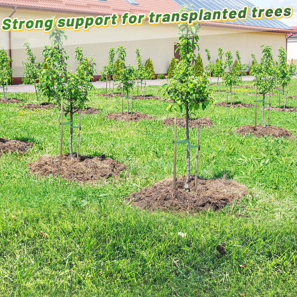 2,425 Lbs Strength Tree Straps, 216FT Tree Tie Support Straps for Staking