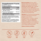 Nature's Way DIM-Plus DIM Supplement, BR-Diindolylmethane 100 mg per 2- Capsules, Supports Balanced Estrogen Metabolism, Prostate Function, and Premenstrual Breast Comfort*, 120 Vegan Capsules