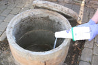 ROOTX - 4LB. JAR with Funnel/APPLICATOR Foaming Root Control for Sewer Lines and Septic Systems