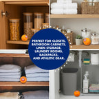 Arm & Hammer OdorBusterz® Odor Eliminator Balls, Clean Burst, 10 Count – Baking Soda Odor Control for Closets, Drawers, Hampers & Small Spaces