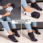 Compression Sock Aid -Sock Aids for Putting On Socks-Assistant Device No Bending-Hip Kit-Disability Aids for Elderly & Pregnant-Sock Helpers for Seniors with Arthritis-Sciatica