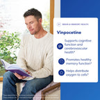 Pure Encapsulations Vinpocetine 20 mg - Brain & Cerebrovascular Support - Memory Support - Gluten-Free & Non-GMO - 120 Capsules