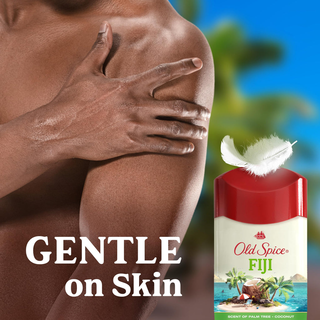 Old Spice Antiperspirant Deodorant for Men, Fiji Scent, 3.4 oz Pack of 3
