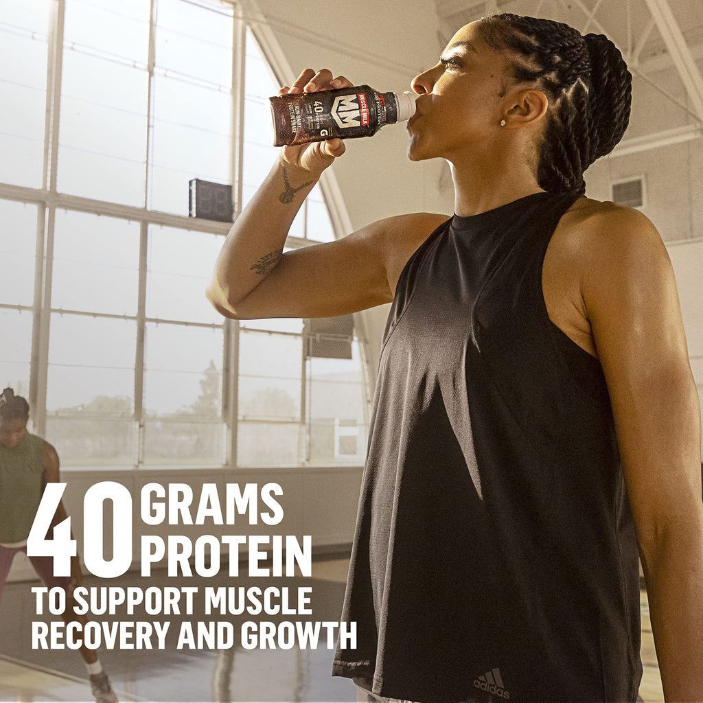 Muscle Milk Pro Series Protein Shake,Chocolate Peanut Butter,40g Protein,14 Fl Oz,(Pack of 24)