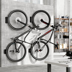 monTEK Swivel Bike Wall Mount – Garage Bike Hanger & Space-Saving Vertical Bike Rack for Garage & Apartment, Sturdy Bike Storage Hook Holds up to 66 lbs, Easy Installation & Scratch-Proof Design