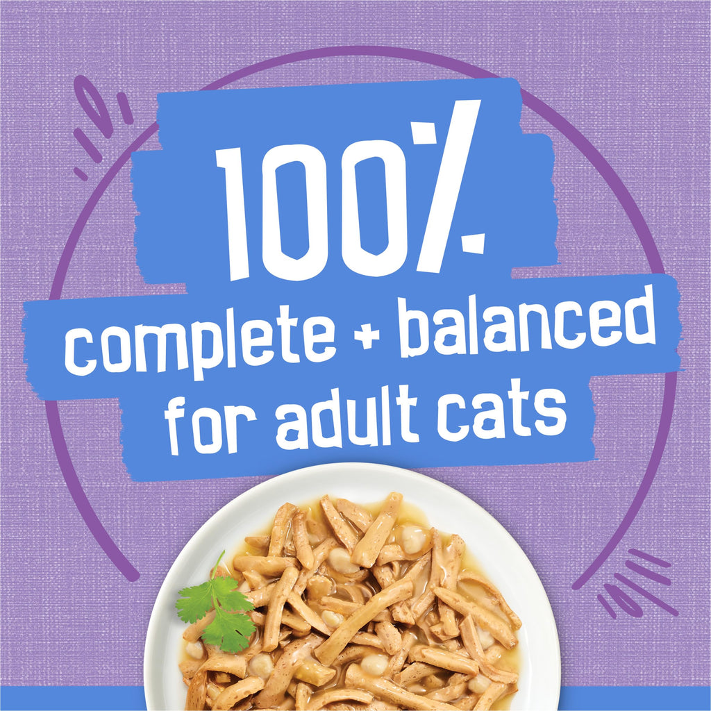 Purina Friskies Wet Cat Food, Shreds Turkey & Cheese, (24) 5.5 oz Cans