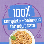 Purina Friskies Wet Cat Food, Shreds Turkey & Cheese, (24) 5.5 oz Cans
