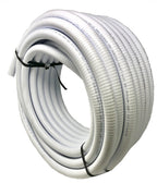 Sealproof 1.5" Dia Flexible PVC Pipe, Swimming Pool and Spa Hose, Pool Plumbing Schedule 40 Tubing, Made In USA, 1-1/2-Inch, 50 FT, White