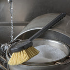 SPARTA Utility Scrub Brush, Polypropylene Bristles, 20 Inch, Black