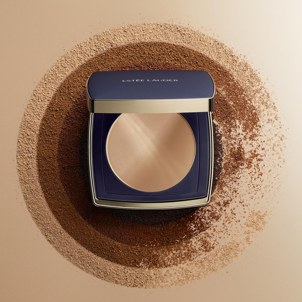 Estée Lauder Double Wear 12-Hour Stay-in-Place Matte Powder Foundation | Controls Oil & Shine, 0.39 Ounce, 3C2 Pebble