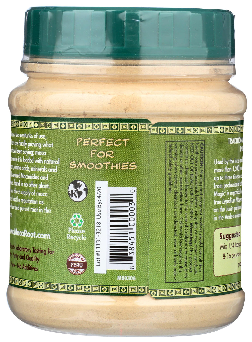 Maca Magic Organic Black Maca Powder - Raw Maca Powder - Raw Premium Maca Powder - Yellow Maca Powder - Raw Red Maca Root Powder - Miracle in The Andes - Maca Superfood Powder Powder - 7.1 Oz