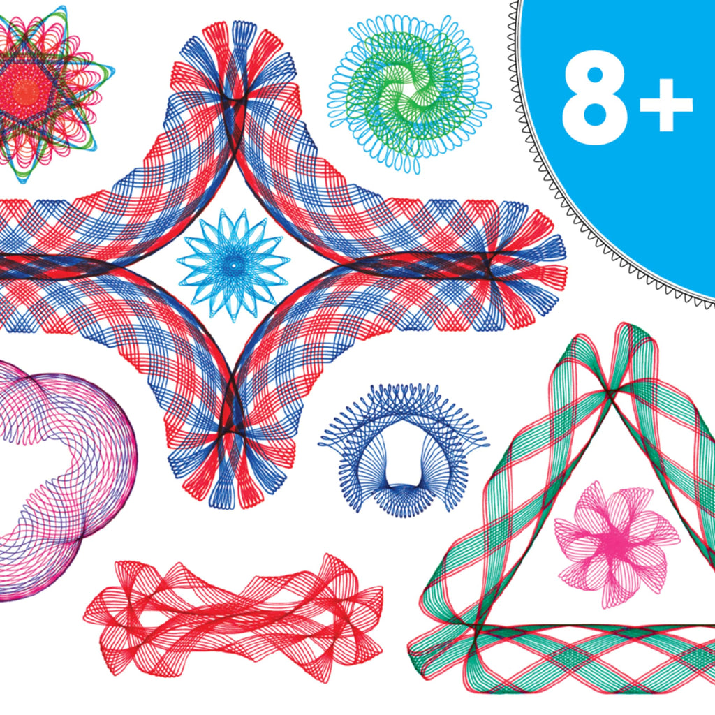 Spirograph Super Set –Arts and Crafts, Kids Toys, Art Supplies, Craft Supplies, Drawing Kit, Spiral Art, Classic Gear Design Kit, Case, Pens, Design Sheet Included, Ages 8+