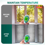 HADOR Reflective Window Film Insulation Roll 59 in X 99 in, Foil Aluminum Roll Double-Sided Foam Core, Summer Window Heat Blocker for RV/Windows/Garage Door - Folded Package