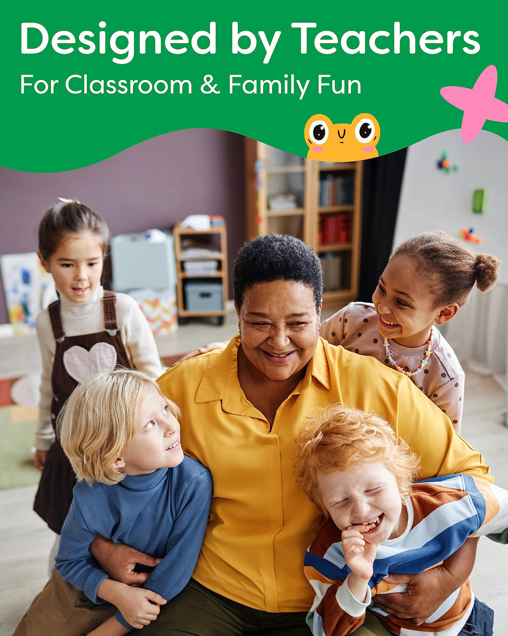 THE BAMBINO TREE Animal and Picture Bingo Game for Kids - Flash Cards Matching Learning Board Game for Ages 3-6 Preschool, Kindergarten & Family Fun