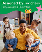 THE BAMBINO TREE Animal and Picture Bingo Game for Kids - Flash Cards Matching Learning Board Game for Ages 3-6 Preschool, Kindergarten & Family Fun