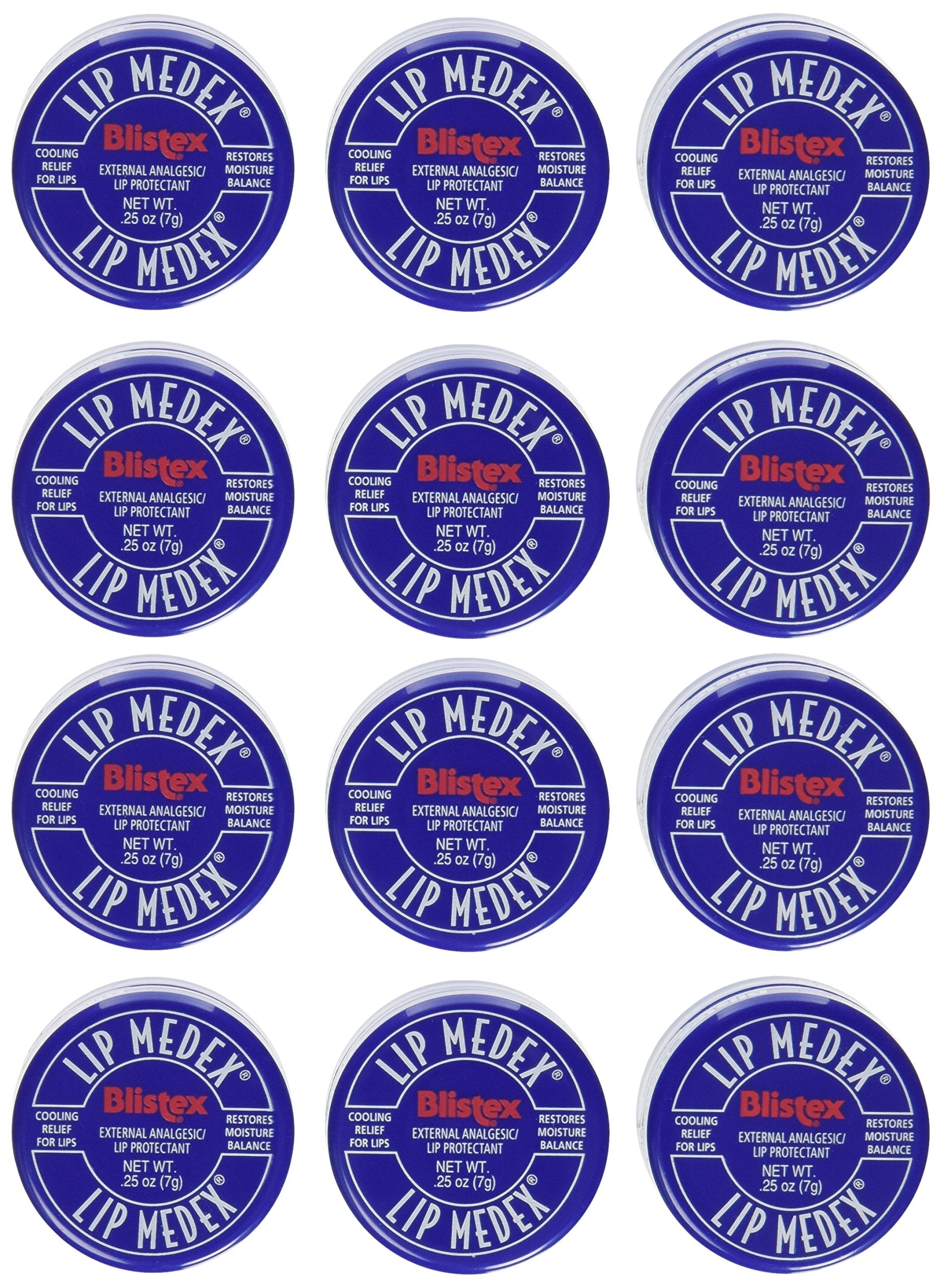 Blistex Lip Medex.25-Ounce (Pack of 12), Moisturizing