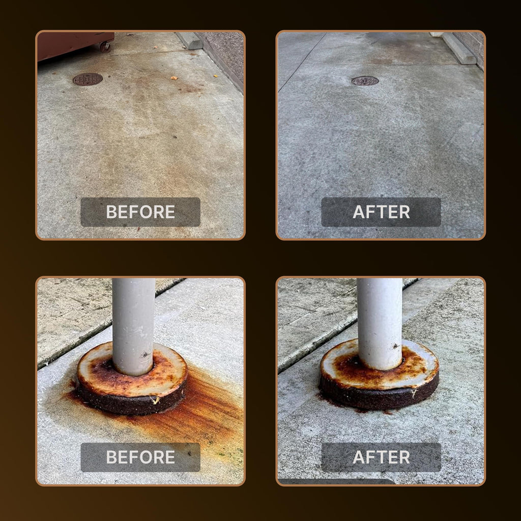 CAF Lift Pro | Rust Remover Concentrate | Concrete, Pavers, Brick, Tile