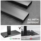 FITUEYES Iron Base Universal Floor TV Stand with Swivel Mount Space Saving for 50-85 Inch LED LCD Plasma Flat or Curved Screen TVs Height Adjustable Cable Management