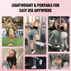 DMoose Ankle Strap for Cable Machine - One Size Fit with Premium Padding, Glute Kickback Ankle Strap, Ankle Cable Straps for Workout, Booty Workout, Leg Extension, Hip Abductors & Lower Body Exercises