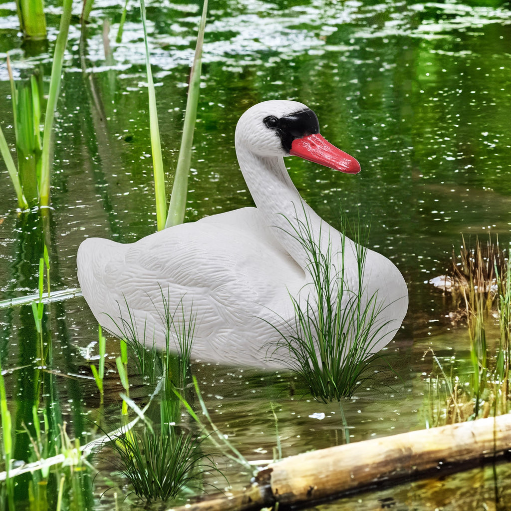 Swan Decoys for Geese | Floating Swan Decoy for Pool, Pond & Lake