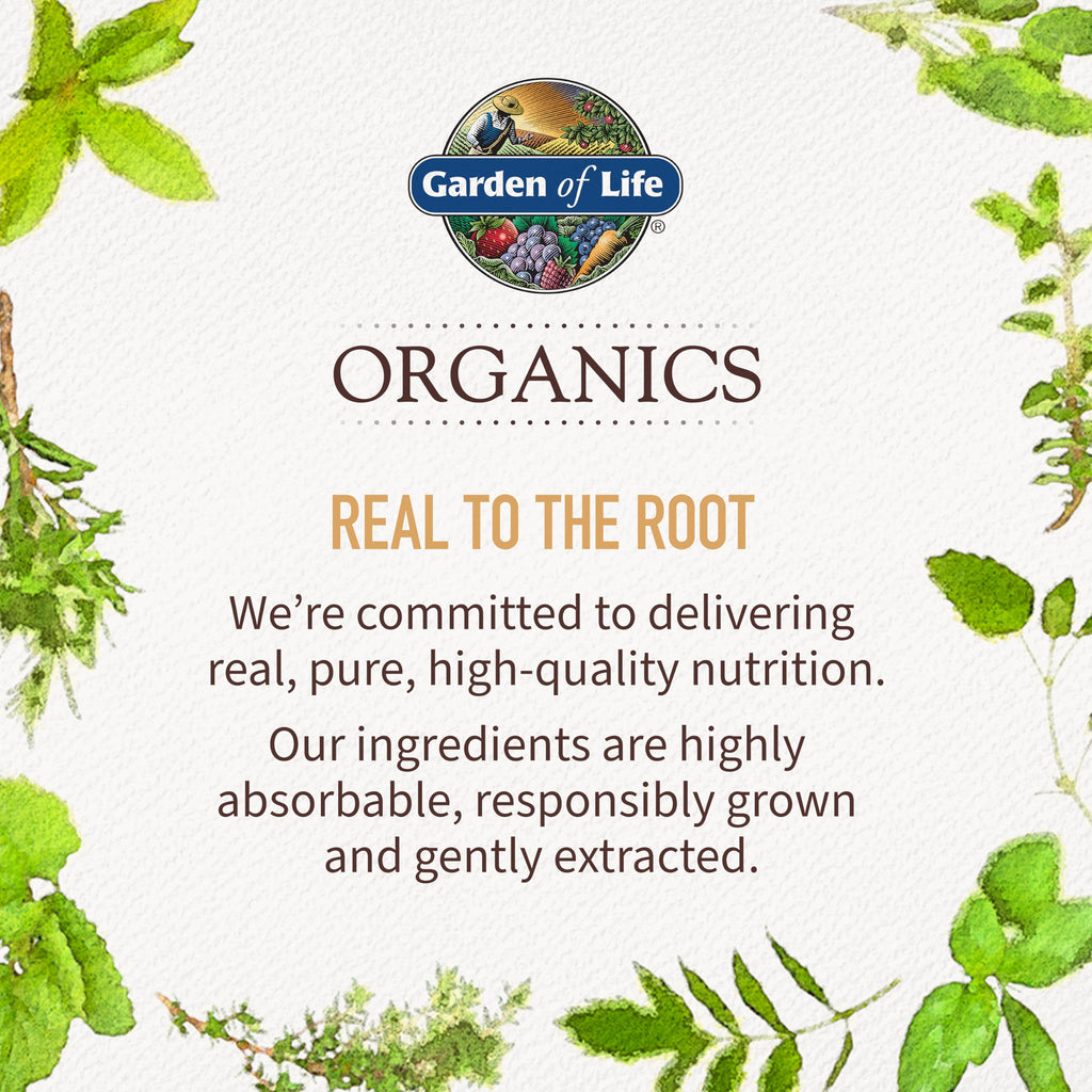 Garden of Life Calcium Supplement with Magnesium & Organic Vitamin D3 K2, Made from Whole Foods, Gluten-Free, 90 Count