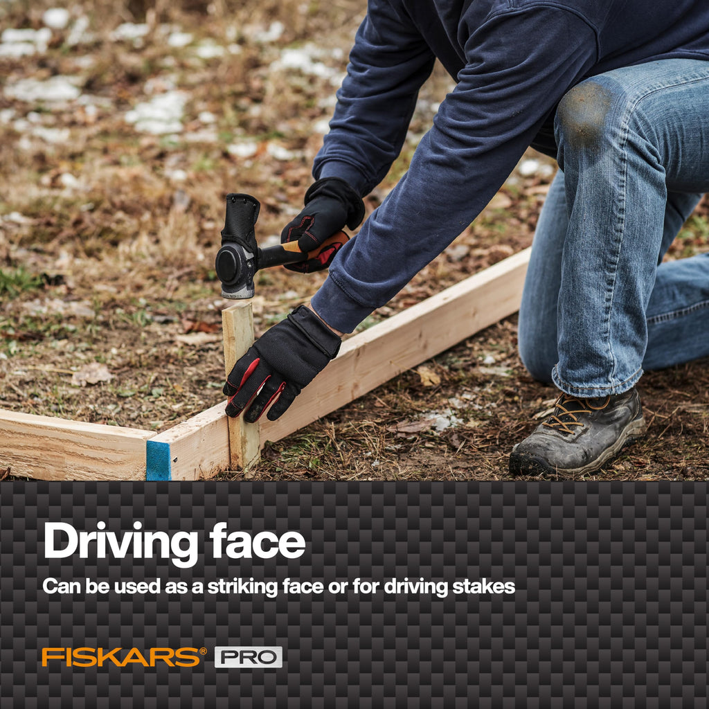 Fiskars Pro IsoCore 2.5 lb Splitting Maul, 14" Wood Splitter Axe