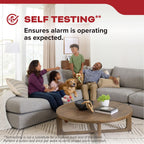 Kidde Smoke Detector, Hardwired with AA Battery Backup, Interconnectable, LED Warning Lights, 85 dB Alarm, 5-inches, 20SAR, 1 Pack