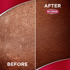 Weiman Leather Cleaner Wipes - Clean Condition UV Protection Help Prevent Cracking or Fading of Furniture, Car Interior, Couch, and Shoes, 2 Pack with Microfiber Cloth