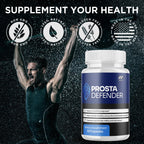(2 Pack) Prosta Defender Capsules, Official Prostadefender Pills with All Natural Ingredients, Advanced Overall Health and Wellness Supplement, Natural Maximum Strength Vitamin Formula (120 Capsules)