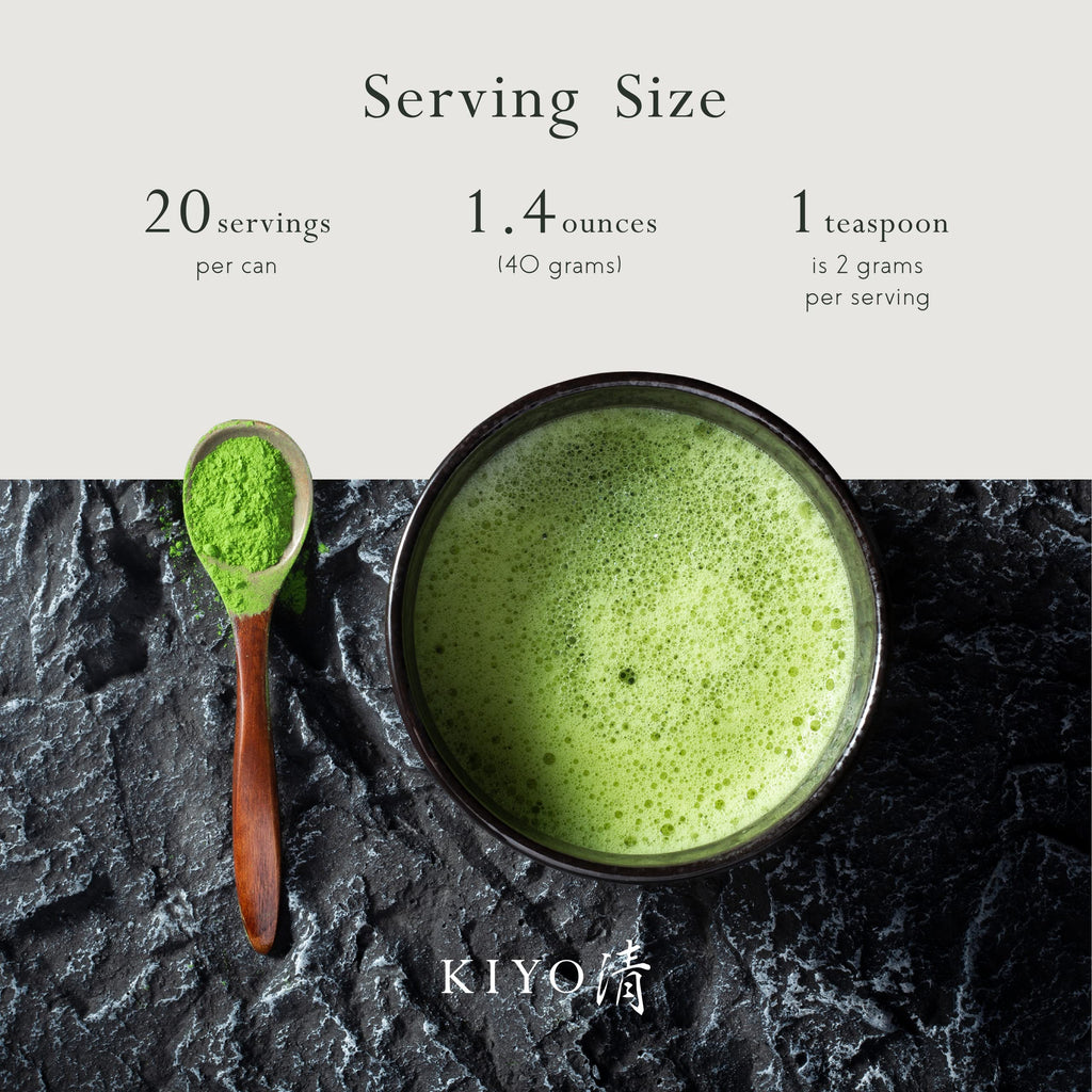 Kiyo Matcha Classic Grade Hatsumukashi Ceremonial Uji Matcha, 40g/1.41oz