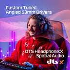 HyperX Cloud III – Wired Gaming Headset, PC, PS5, Xbox Series X|S, Angled 53mm Drivers, Spatial Audio, Memory Foam, Durable Frame, Ultra-Clear 10mm Mic, USB-C, USB-A, 3.5mm – Black/Red