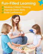 THE BAMBINO TREE Multiplication and Division Facts Bingo Game - 3rd 4th & 5th Grade Educational Math Learning for Classroom & Homeschool