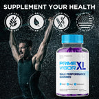 (2 Pack) Prime Vigor XL Gummies, Prime Vigor XL Maximum Strength 1000 MG Supplement, Prime Natural Advanced Formula Gummys Chews Vitamin Prime Vigor Delicious Daily Gomitas (120 Gummies)