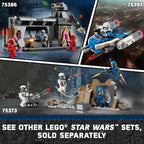 LEGO Star Wars Luke Skywalker X-Wing Mech, Buildable Star Wars Action Figure with Luke Skywalker Toy, Collectible Building Set for Kids, Creative Star Wars Gift for Boys and Girls Ages 6 and Up, 75390