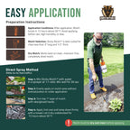 Lockscape Sticky Mulch Glue for Landscaping (2.5G x 2) - Lasts Up to 2 Years, Non-Toxic, Ultra Concentrated Landscape Binder - Strong Mulch and Rock Glue for Landscaping Pea Gravel, Pine Straw & More