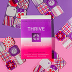 Thrive DFT Wellness Patches | Advanced Technology for Wellness, Energy, Mood, Sleep, & Lifestyle Balance | 30 Patches (30 Patch (1 Month), Classic - General Wellness Support - Purple)