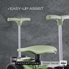 TheXceptional Wheelie Easy-Up EX530 Rolling Garden Stool & Cart with Wheels