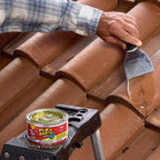 Flex Paste, Waterproof Paintable Putty, Spackle Sealant, Fill Gaps Cracks Holes - Block Out Water and Air - UV Resistant - Walls, Drywall, EPDM, Concrete, Roof, RV Repairs, Clear, Half-Quart