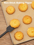 SMARTAKE 200 Pcs Unbleached Parchment Paper Baking Sheets, 17x26 Inches, Non-Stick, Precut for Baking, Grilling, Air Fryer, Steaming, Bread, Cup Cake, Cookie