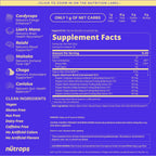 Nutrops Sugar-Free Lions Mane Mushroom Gummies for Adults, Functional Nootropics, Herbal Brain Supplement for Energy, Brain Health, Cognitive, Memory & Focus, Reishi, Chaga, Cordyceps - 28 Day Supply