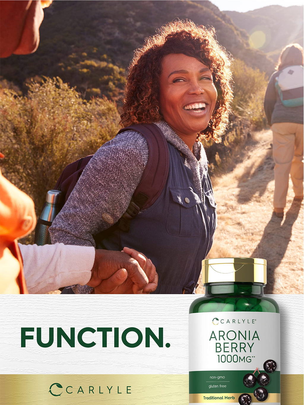 Carlyle Aronia Berry Capsules | 180 Pills | Chokeberry Extract | Non-GMO & Gluten Free Supplement