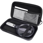 Large Magnifying Glass with 37 LED Light and Case, 10X 20X 45X Handheld Illuminated Lighted Magnifier with 3 Light Modes Rechargeable Magnifying Glass for Seniors Reading, Inspection (Black & White)