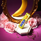 HI-CHEW Banana Sticks, 15-Pack, Unique Fun Soft & Chewy Taffy Candy, 1.76oz Each - Made with Immensely Juicy Fruity Flavors, Halloween Candy