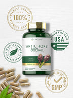 Carlyle Artichoke Extract Capsules | 200 Count | Non-GMO, Gluten Free Supplement